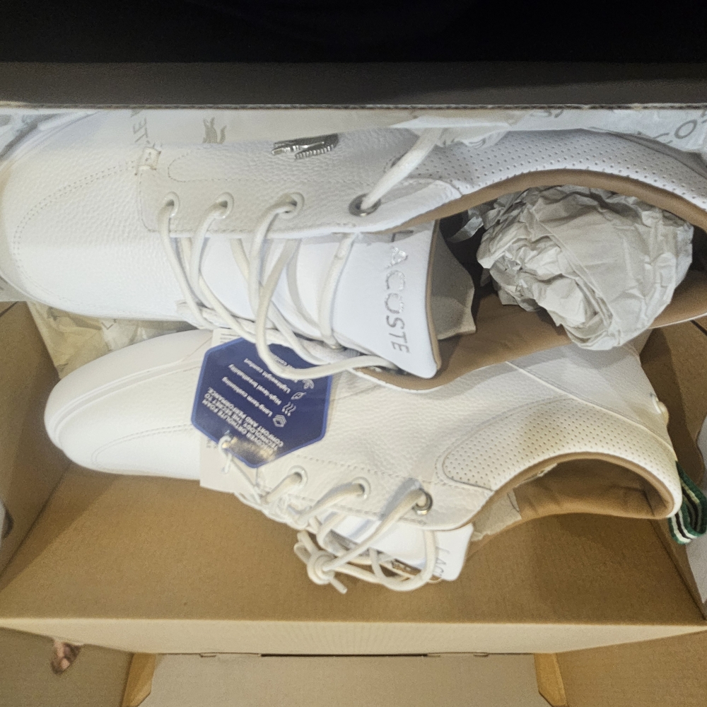Lacoste Men's White Sneakers